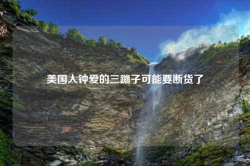 美国人钟爱的三蹦子可能要断货了