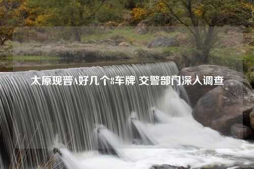 太原现晋A好几个8车牌 交警部门深入调查